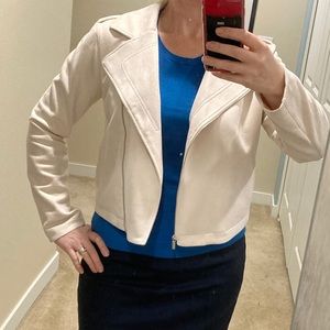 LC cropped zipper jacket